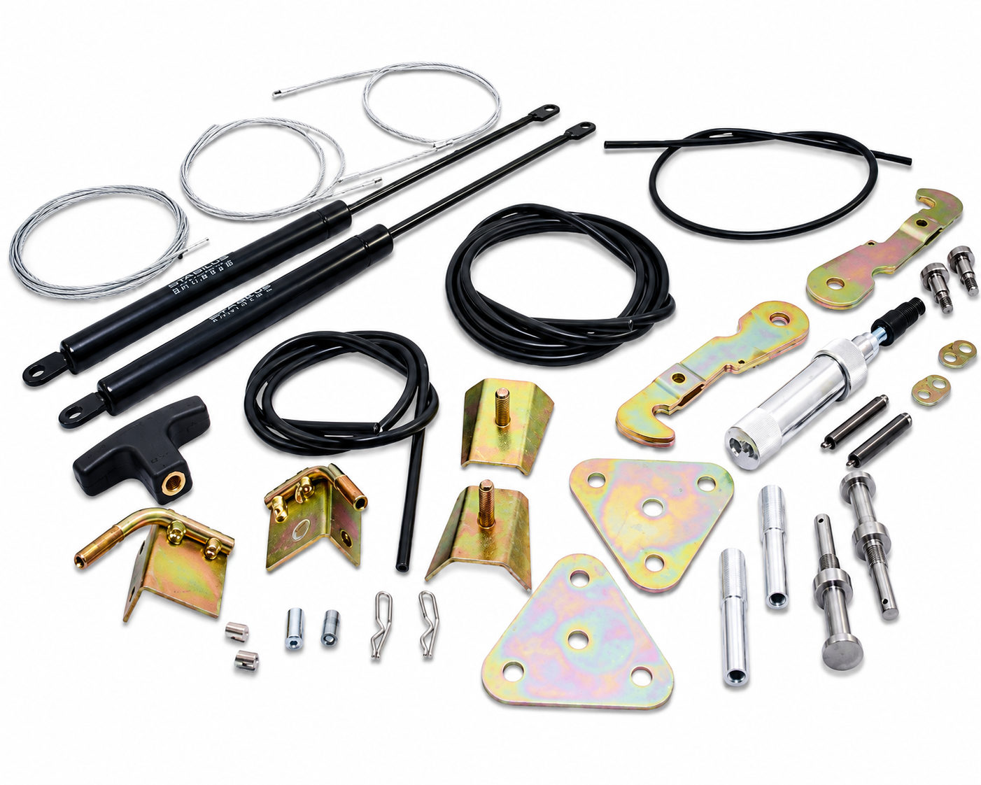 Porsche GT Headlight Release Cable Conversion Kit - 914 | 1970-1976 914-750-901-71