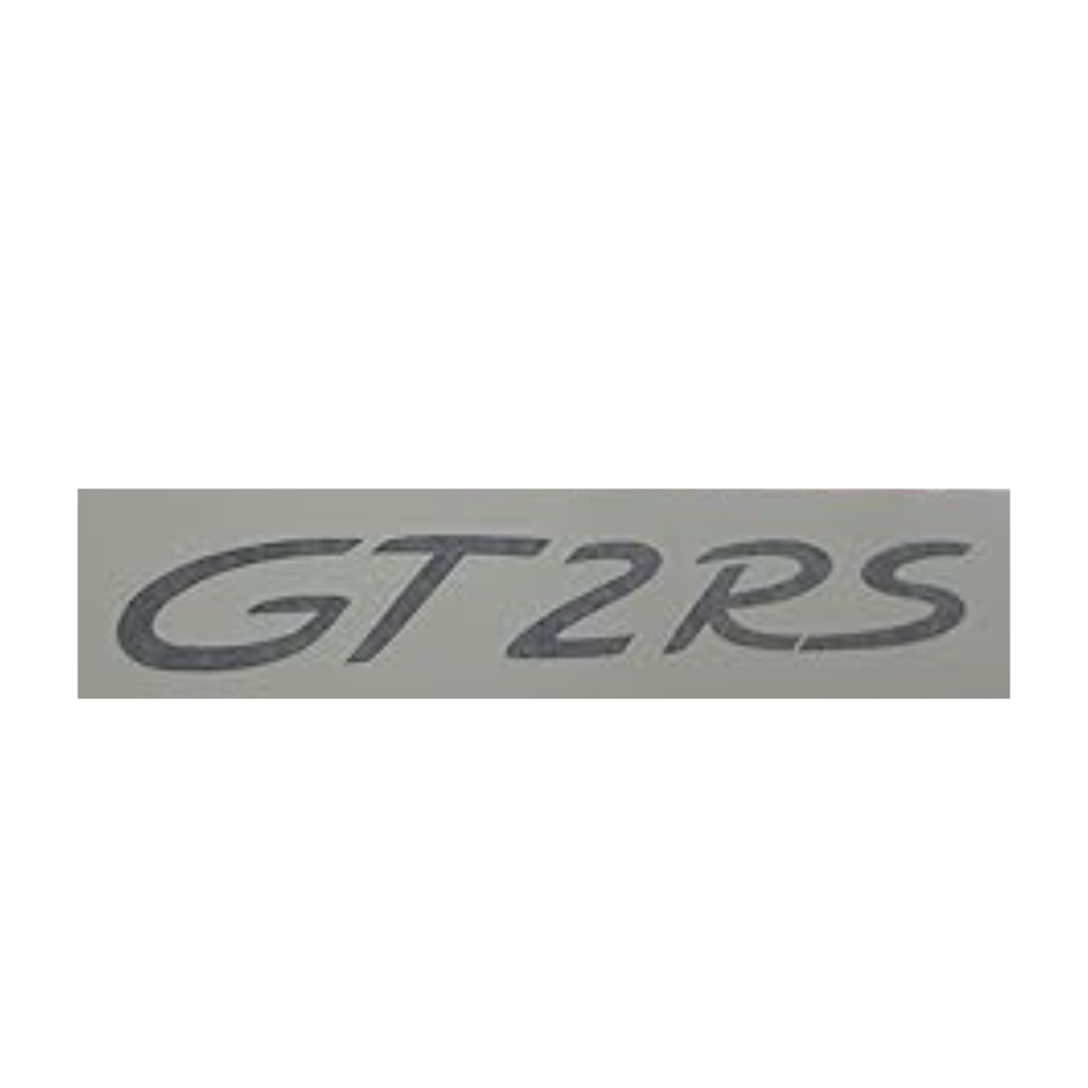 Porsche GT2 RS Decal Matte Black - 911 10-13 99755933381A72