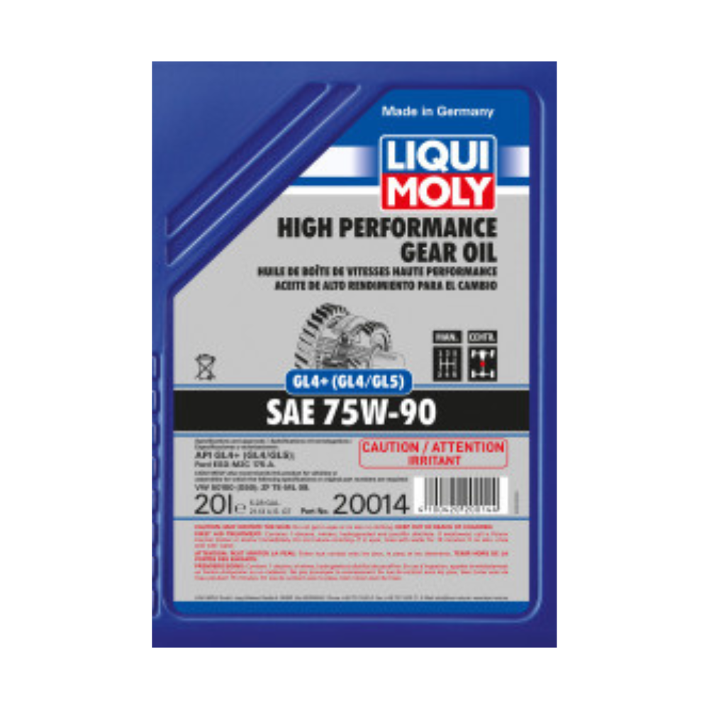 Porsche Gear Oil SAE 75W90 20L 20014