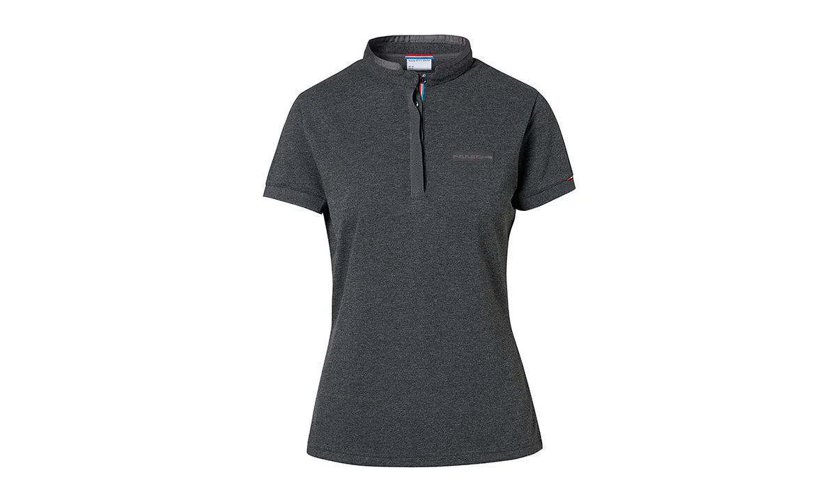 Porsche Genuine Porsche Classic Collection Polo Shirt Grey Melange - WAP7170XS0K WAP7170XS0K