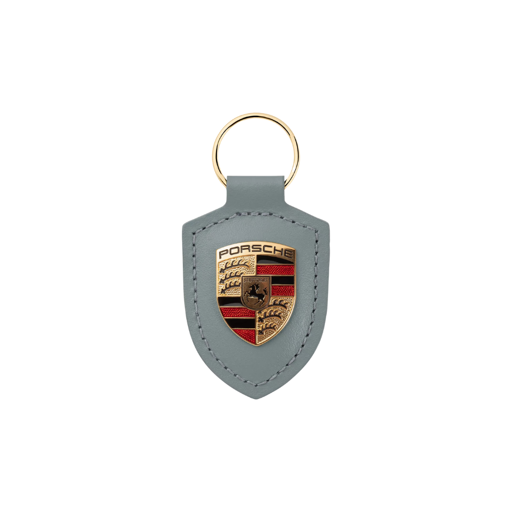Porsche Genuine Porsche Crest Key Ring Shade Green - WAP0503500PWSA WAP0503500PWSA