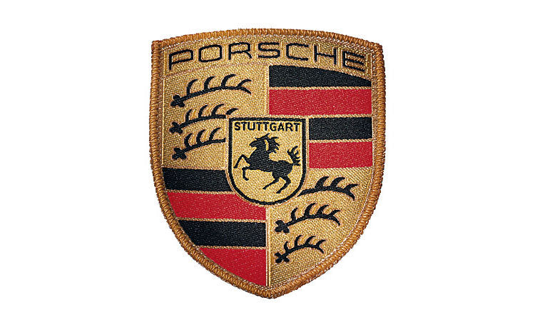 Porsche Genuine Porsche Emblem - Sew On Badge - WAP10706714 WAP10706714