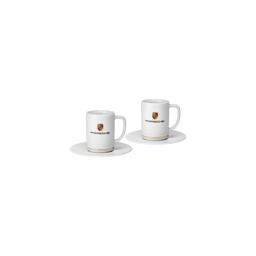 Porsche Genuine Porsche Espresso Cup White - WAP0506080MESP WAP0506080MESP