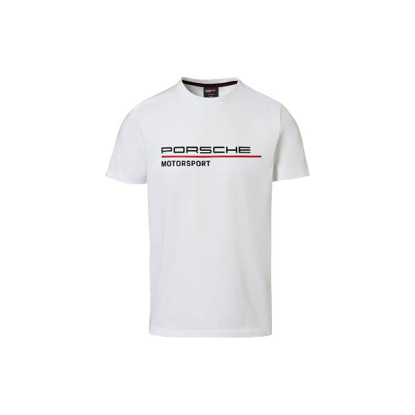 Porsche Genuine Porsche Motorsport Fanwear Collection White T-Shirt - WAP80700S0LFMS WAP80700S0LFMS