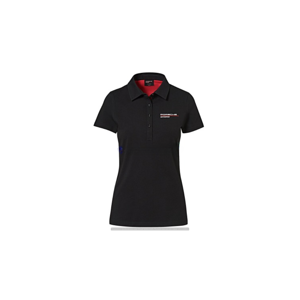 Porsche Genuine Porsche Polo Shirt Black - WAP80600S0LFMS WAP80600S0LFMS