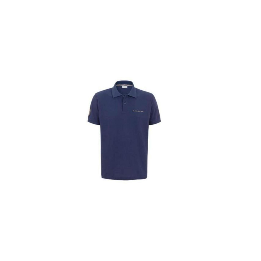 Porsche Genuine Porsche Polo Shirt Retro Dark Blue - WAP75200M0D WAP75200M0D