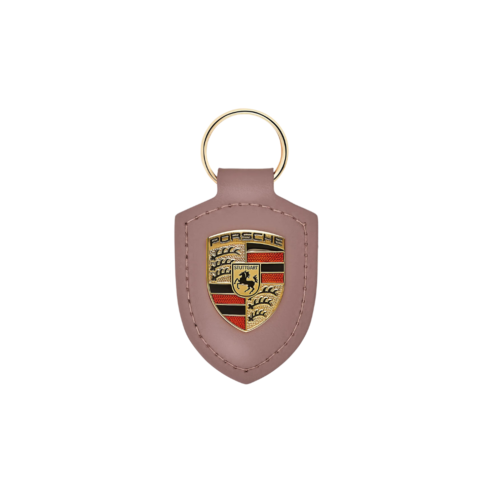 Porsche Genuine Porsche Porsche Crest Keyring Frozen Berry - WAP0500320NWSA WAP0500320NWSA