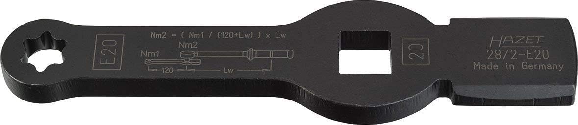 Porsche Hazet HZ2872-E24 3/4 in Torx E24 Slogging Wrench with 2 Striking Faces HZ2872-E24