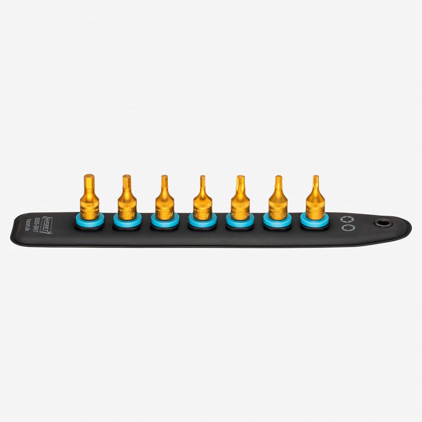 Porsche Hazet HZ8500-SR/7 SmartRail Socket Set - 7 Pieces HZ8500-SR/7
