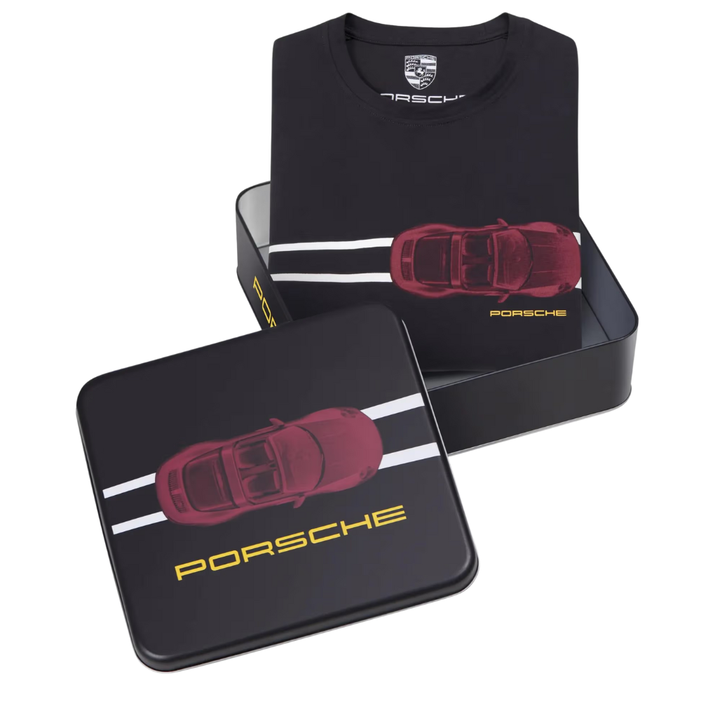 Porsche Heritage Collectors Unisex Dark Grey T-Shirt