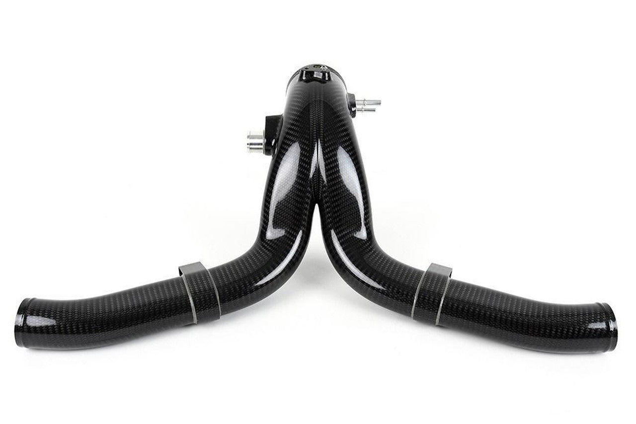 Porsche High Flow Carbon Fiber Y-Pipe - 911 | 2018 91600-2-GT2