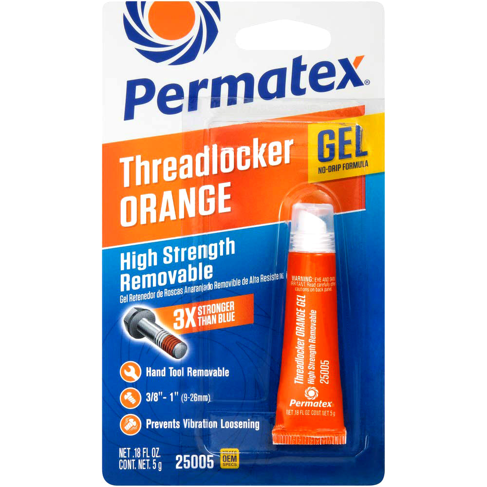 Porsche High Strength Removable Threadlocker Gel Orange - 5 g 1890125005