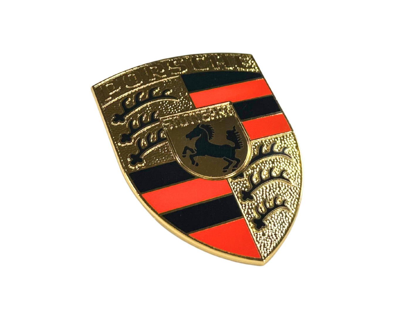 Porsche Hood Crest Orange Bars - 911 - 912 | 1965-1974