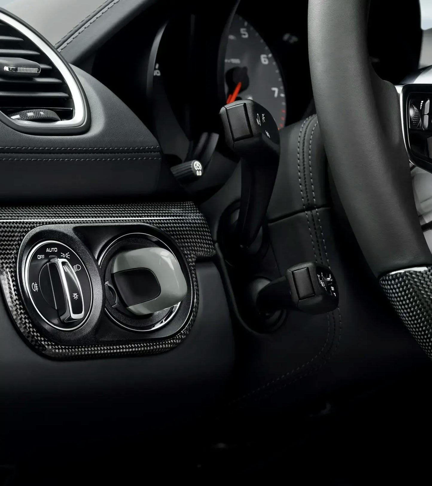 Porsche Ignition Starter Switch - Silver - 911 - Boxster - Cayman - Cayenne - Macan - Panamera 99104480121M7Z