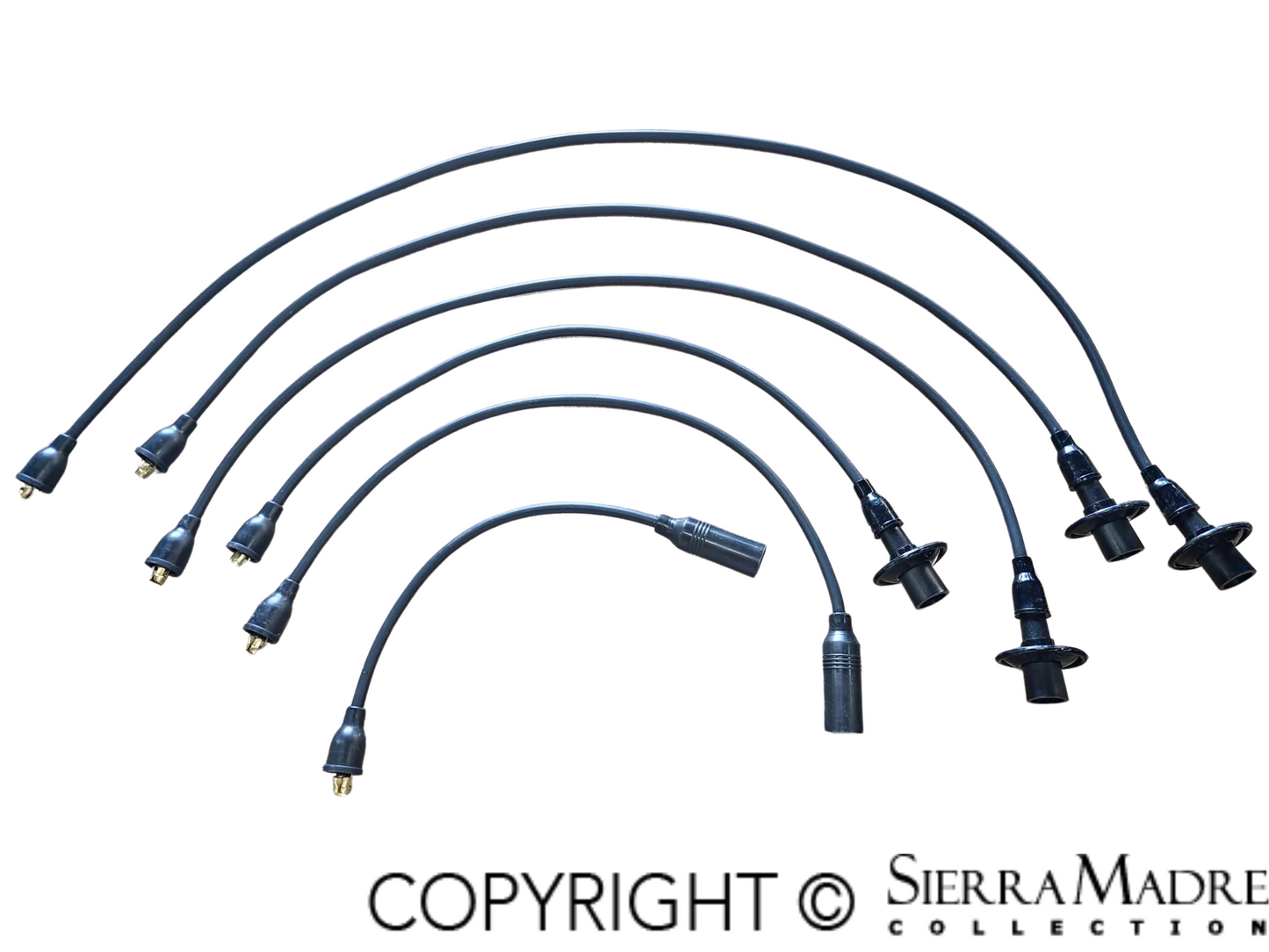 Porsche Ignition Wire Set - 356/912 56-76 SMC-108-533-61