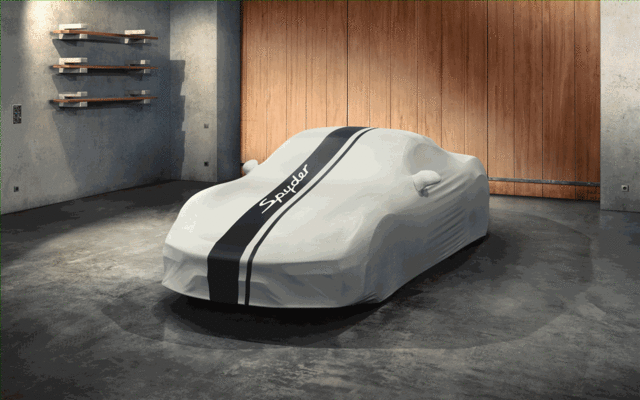 Porsche Indoor Car Cover 718 Spyder Design - 98204400020 - 982 17-23 98204400020