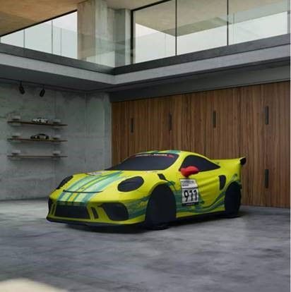 Porsche Indoor Car Cover Grello Design - 99204401230 - 992 18-23 99204401230
