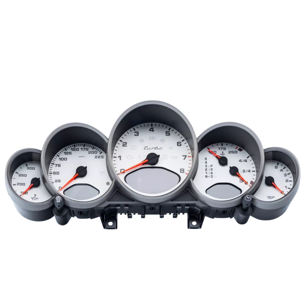 Porsche Instrument Cluster Carrara White - 911 07-09