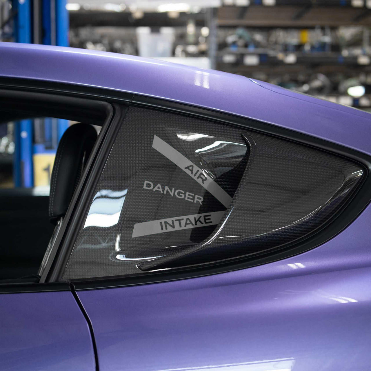 Porsche Intake Decals - Cayman | 2023-2025 FS-POR-718GT4RS-IDR