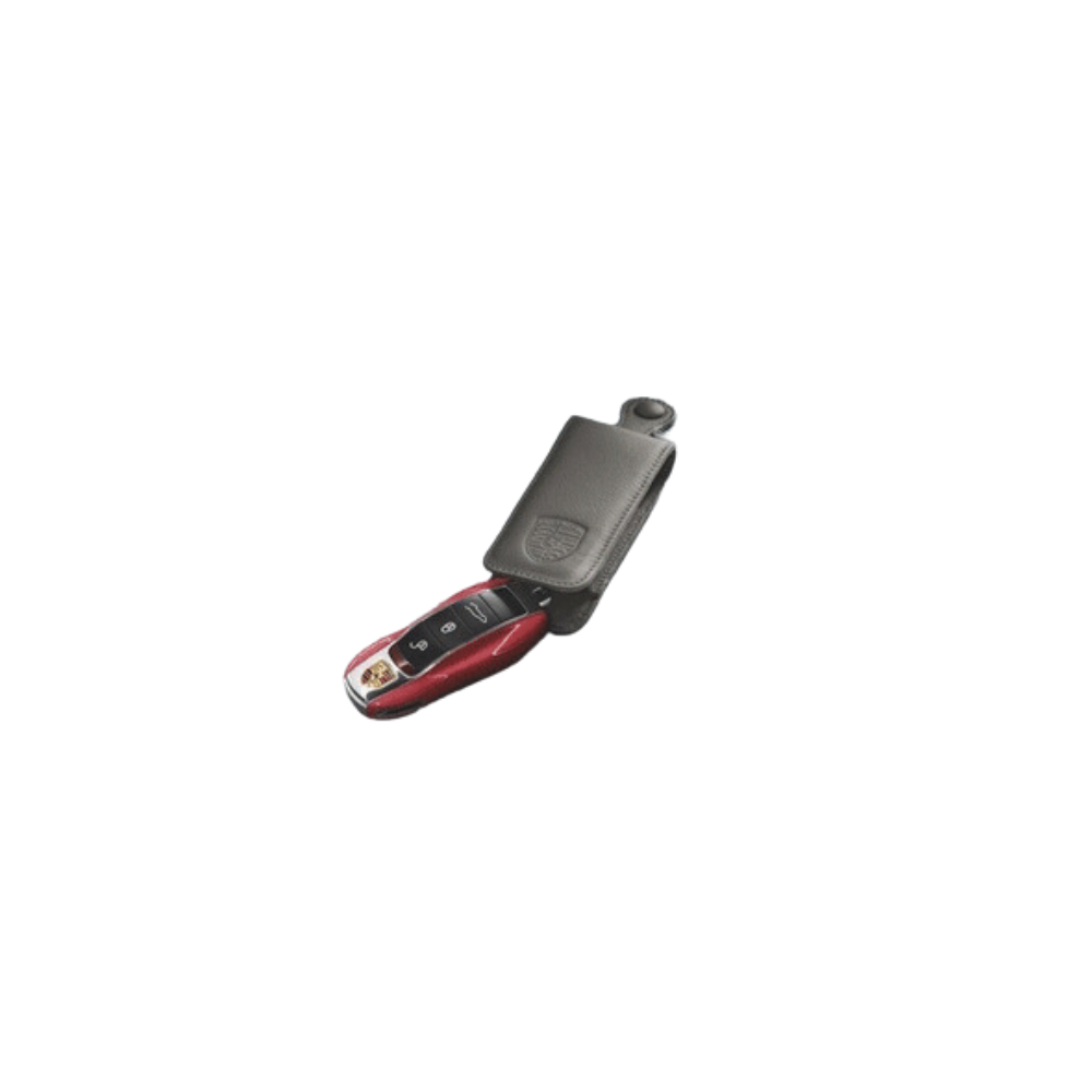 Porsche Key Pouch In Leather Espresso - 97004400103 97004400103