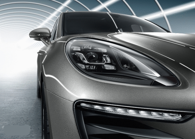 Porsche LED Headlights Dark Tinted with PDLS Plus - 95B04490512 - Macan 15-23 95B04490512