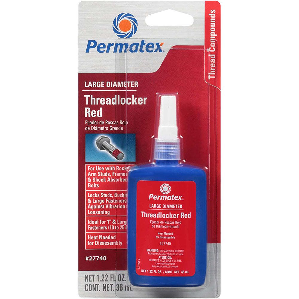 Porsche Large Diameter Thread Locker Red - 36 ml 1890127740