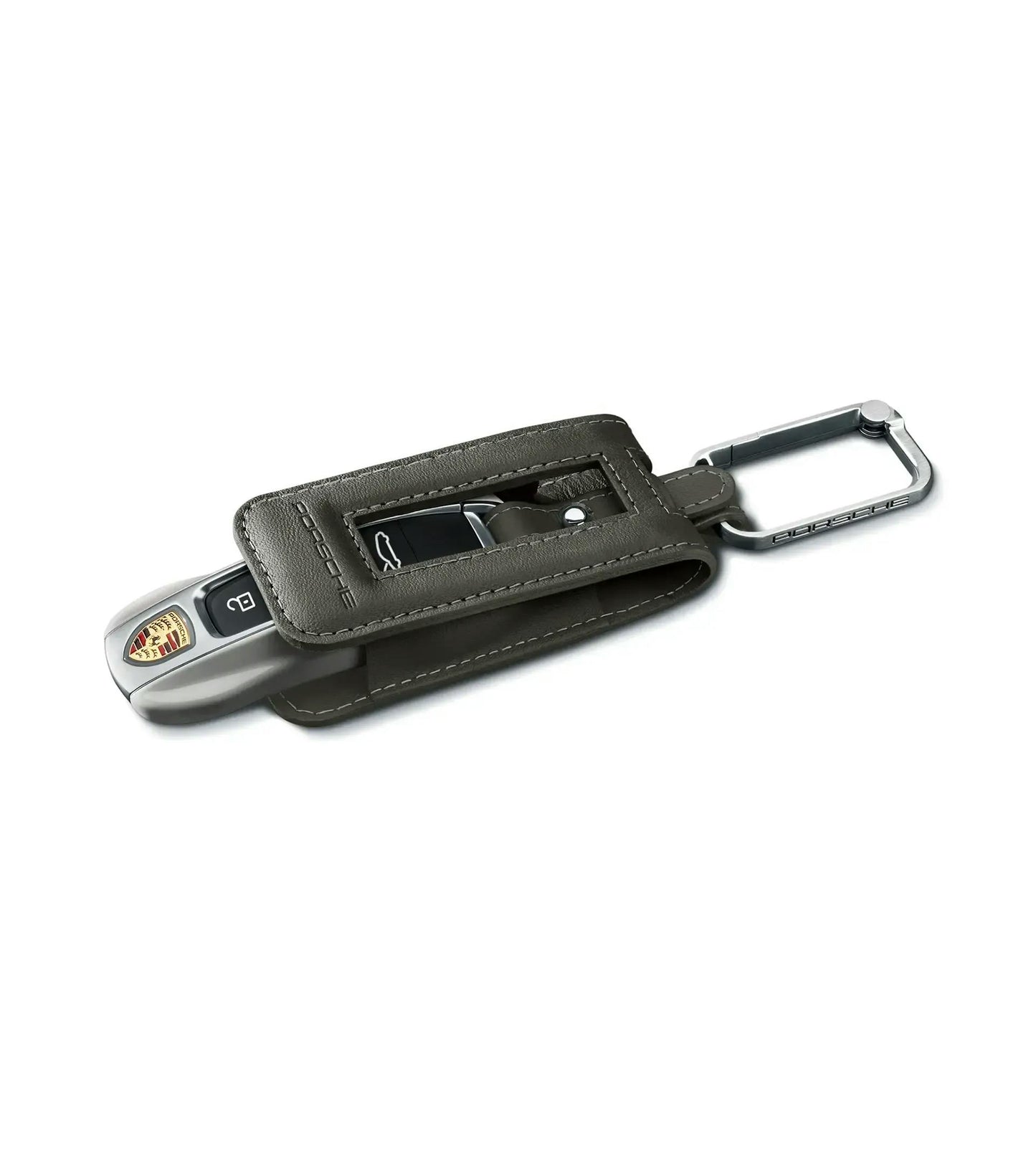 Porsche Leather Key Pouch Agave Green - 971044003OV8 - 911 - Cayenne - Panamera - Taycan 971044003OV8