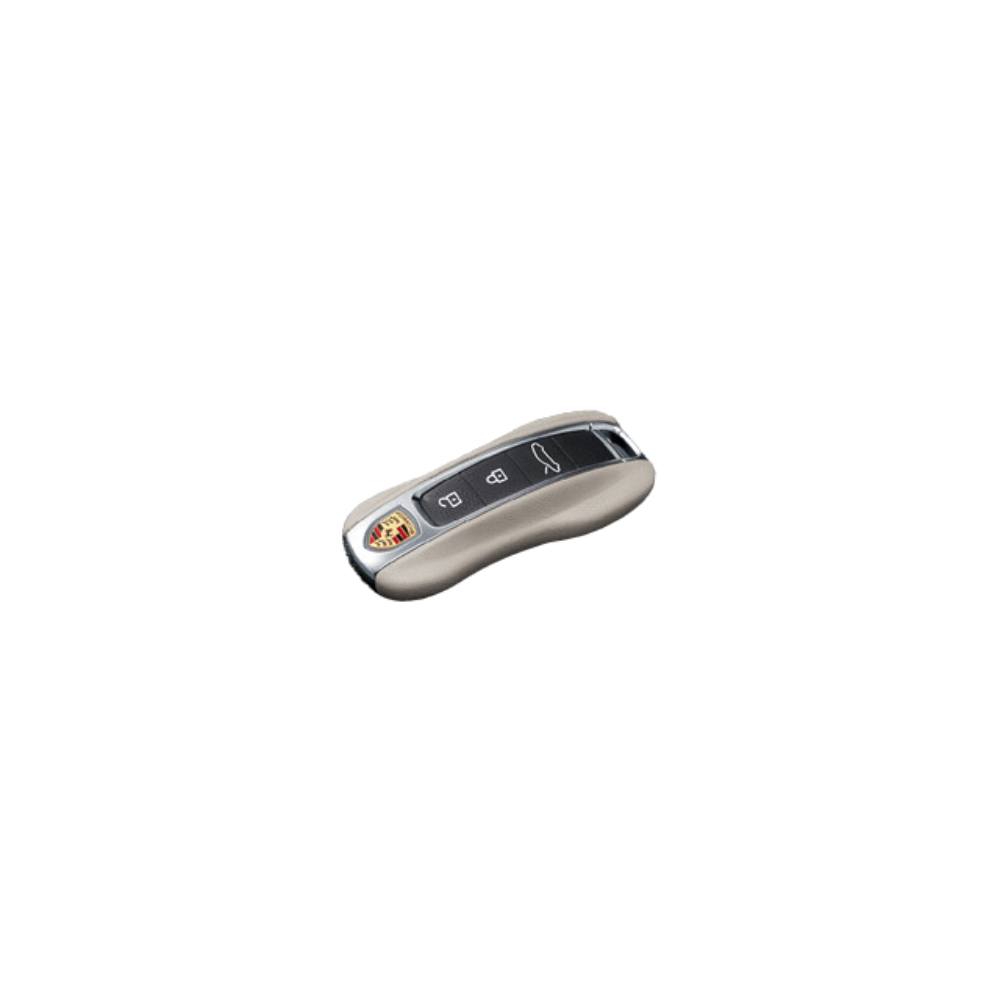 Porsche Leather Vehicle Key Leather Colour/Agate Grey - 971044930PL1 971044930-PL1
