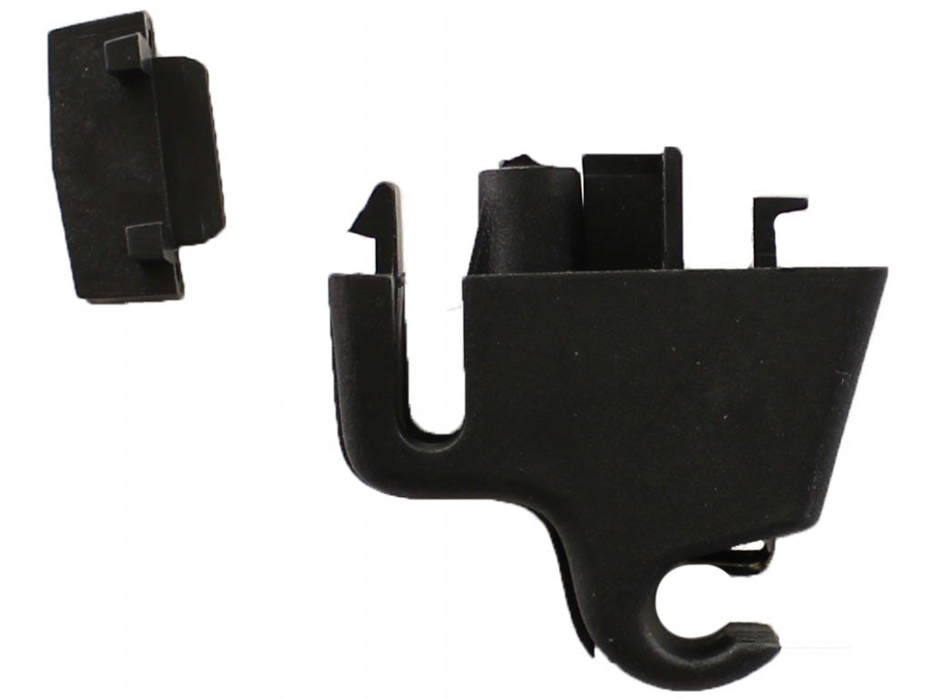 Porsche Left Sun Visor Mounting - Satin Black - Cayenne | 2003-2010 955731827009B9