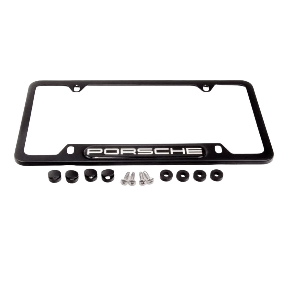 Porsche License Plate Frame