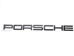 Porsche Logotype Painted Prime Coated - 95B04480280G2X - Macan 15-23 95B04480280G2X