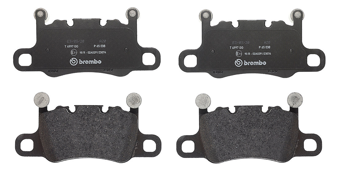 Porsche Low Metallic Brake Pads - 911/Cayman /Panamera 14-22 P65038