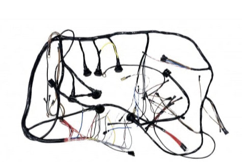 Porsche Luggage Compartment Wiring Harness - 911 74-76 911-612-002-12