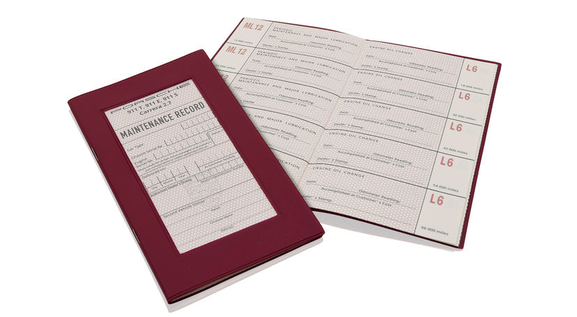 Porsche Maintenance Record English - 911 72-73 WKD-431-520-30