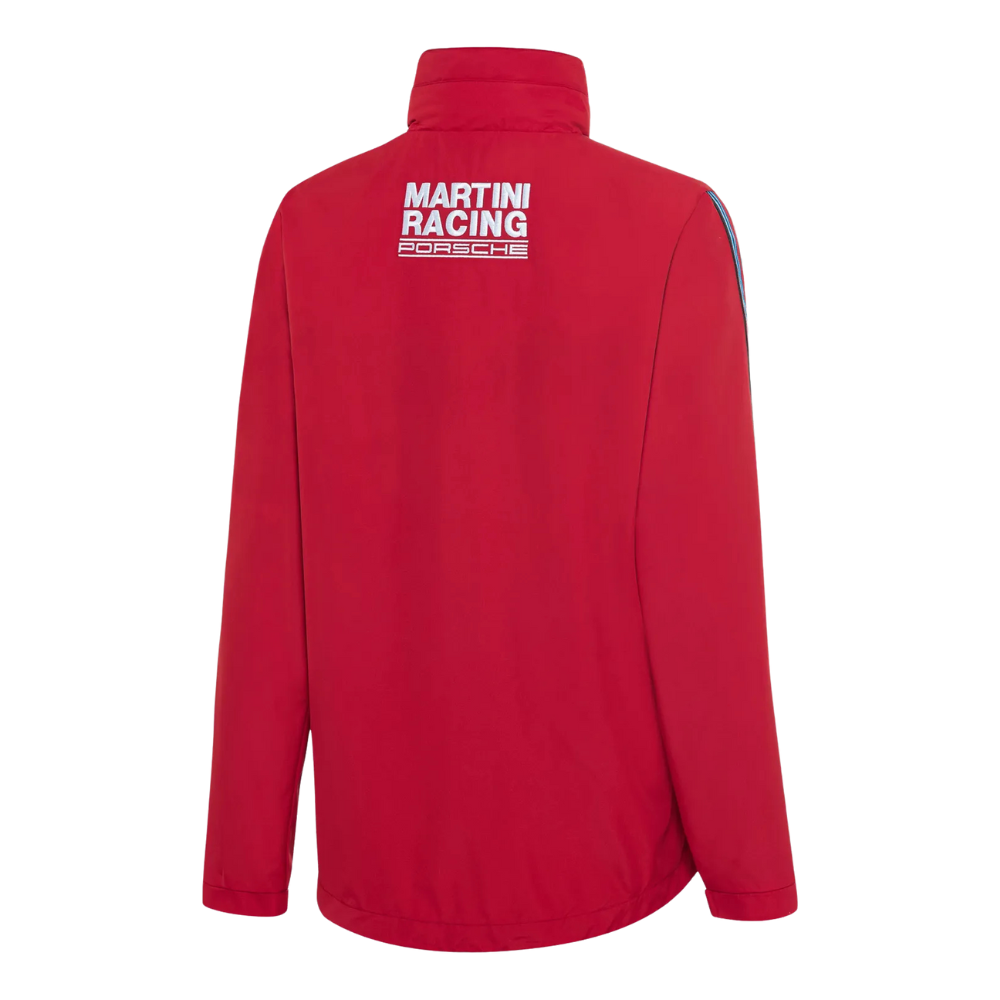 Porsche Martini Racing Womens Windbreaker Jacket - Red