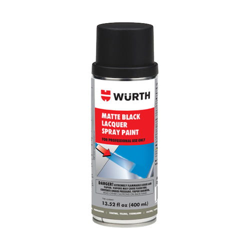 Porsche Matte Black Lacquer Spray Paint 400ml 0893329005