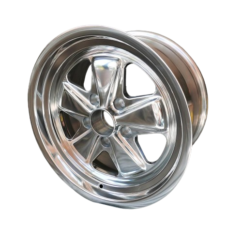 Porsche Maxilite Fuchs Polished Wheel 9x17 - 911/930 74-89 MX190017po