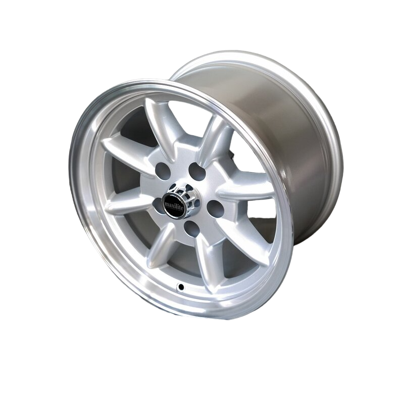 Porsche Maxilite Minilite Silver/Diamond Cut Lip Wheel 9x15 - 911/944 65-89 ML90015513015sp