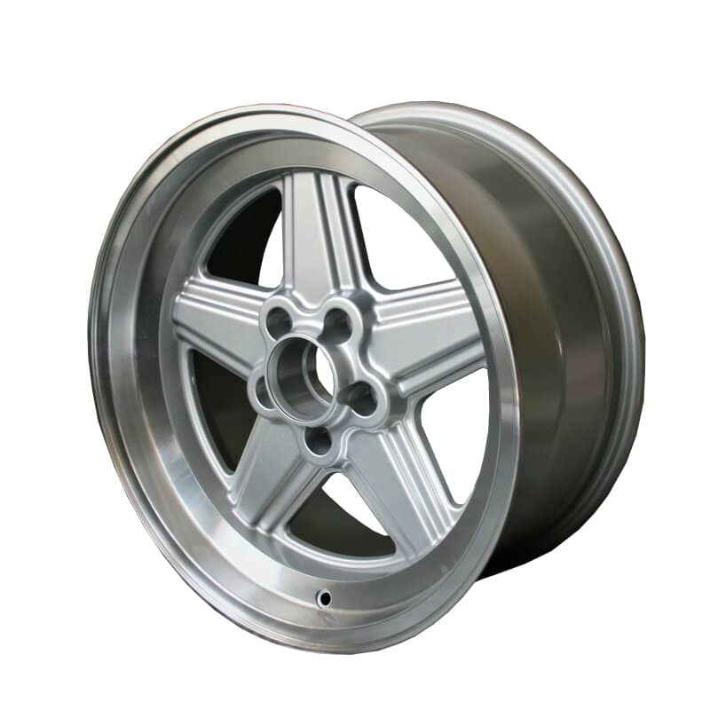Porsche Maxilite Penta Style Silver Wheel - ET11 - 8x17 inch AMPE817