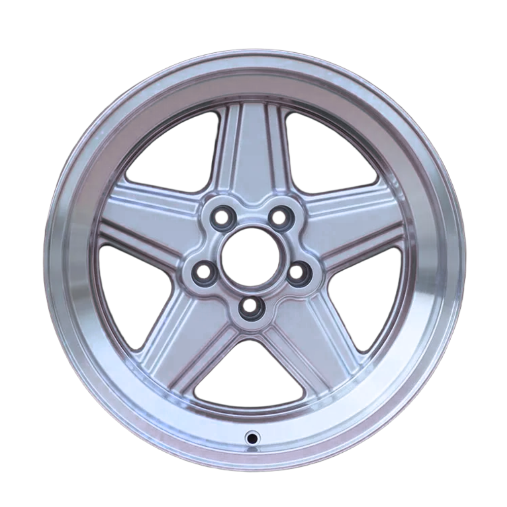 Porsche Maxilite Penta Style Silver Wheel - ET12 - 9x17 inch AMPE917