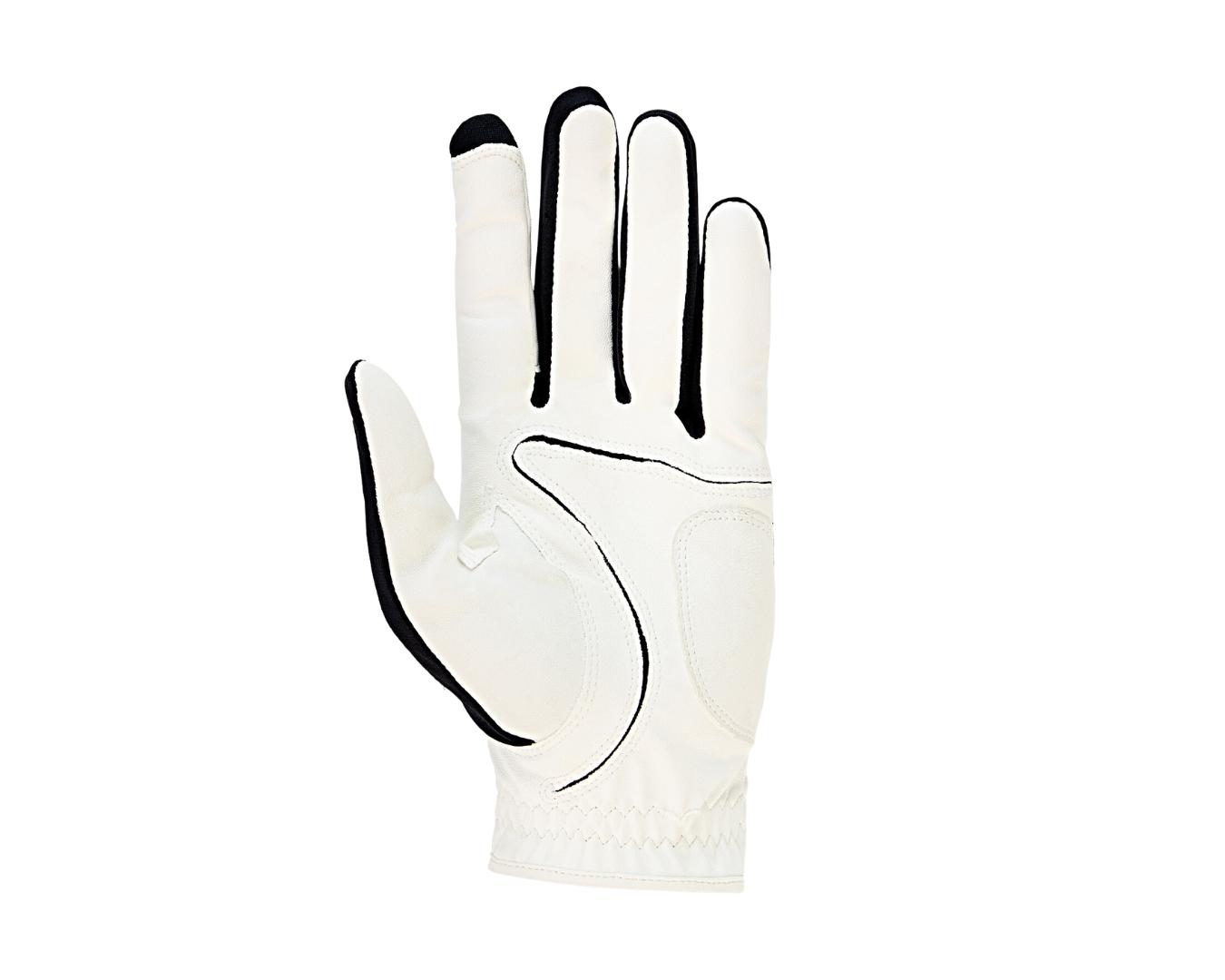 Porsche Mens Golf Glove - Black White - Cadet
