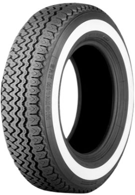 Porsche Michelin 235/70R15 101H TL XVS Flanc Blanc Classic Tire 6079