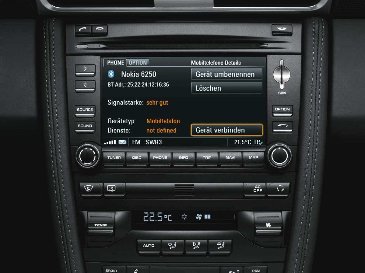 Porsche Mobile Phone Preparation - 99704490233 - 987 04-12 - 997 05-12 99704490233