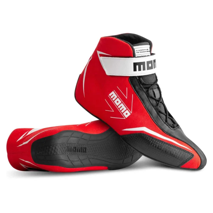 Porsche Momo Corsa Lite Shoes - Red Size 44 SCACOLRED44F