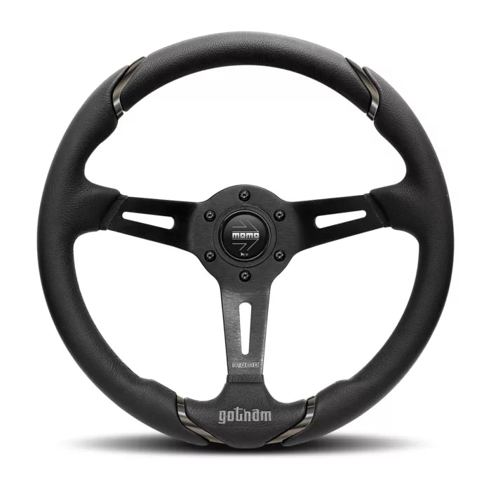 Porsche Momo Gotham Leather Steering Wheel - 350 mm GOT35BK0B