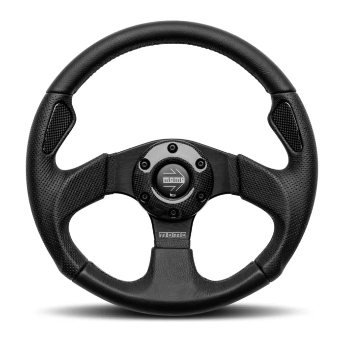 Porsche Momo Jet Leather Steering Wheel - 320 mm JET32BK0B