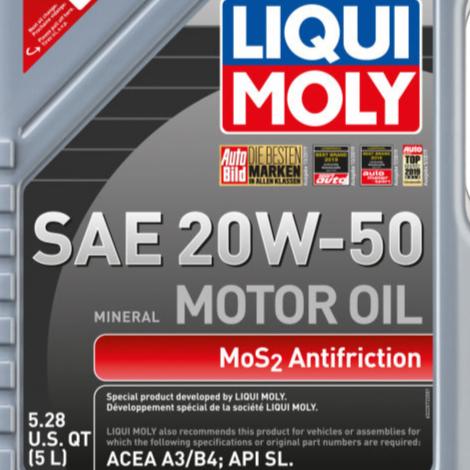 Porsche Motor Oil SAE 20W-50 5L