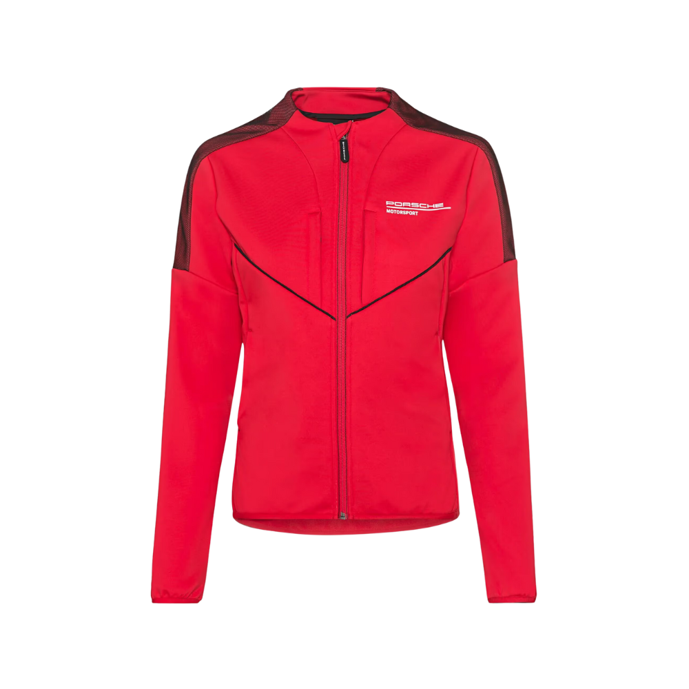Porsche Motorsport Collection Fanwear Softshell Jacket Red/Black WAP12100L0NFMS