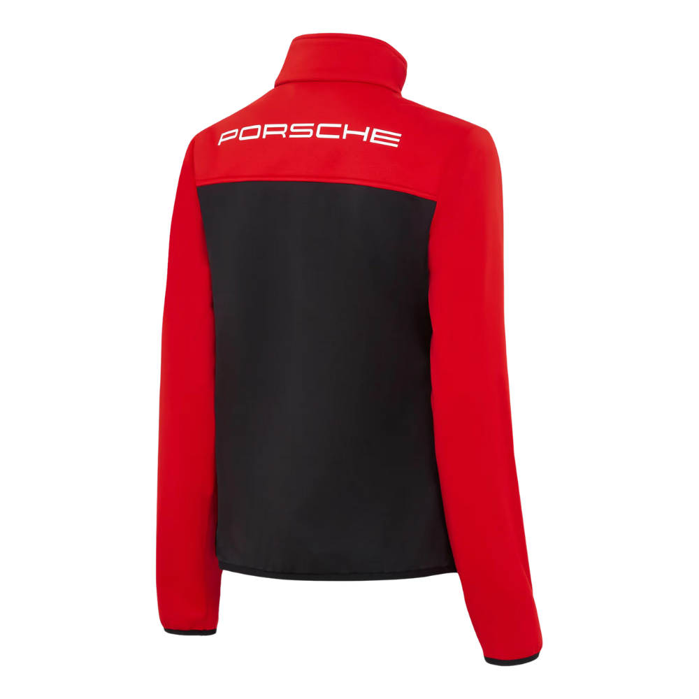 Porsche Motorsport Fanwear Women's Softshell Jacket - Black