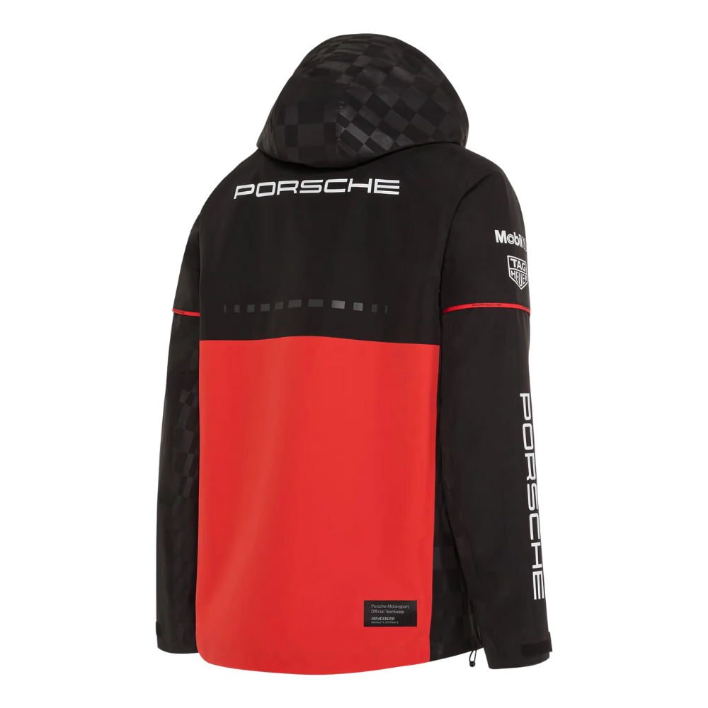 Porsche Motorsport Replica Unisex Rain Jacket - Medium